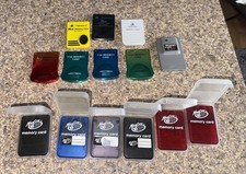 Sony Playstation 1 2 PS1 PS2 lot of 14 Memory Cards Untested And Used