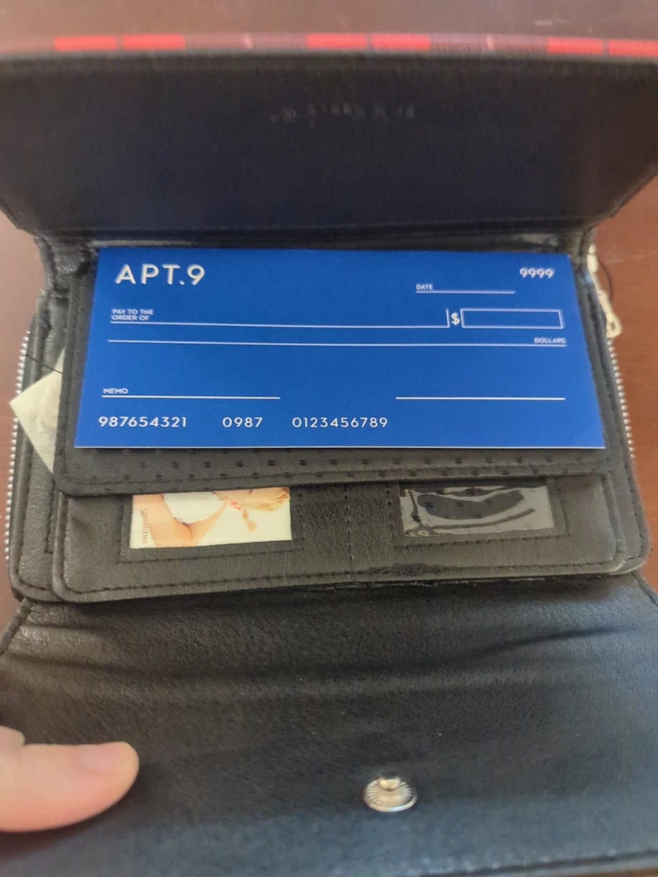 Cartera mujer a cuadros roja y negra Kohl’s APT. 9 ¡Nuevo!! Foto 4 de 4