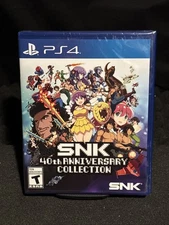 SNK 40th Anniversary Collection (PlayStation 4, 2018) New Sealed UPC Punch