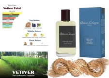 Atelier Cologne VETIVER FATALE Cologne Absolue Spray 3.3 FL OZ. SEALED BOX