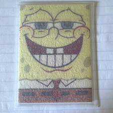 EXTREMELY RARE 2009 SpongeBob SquarePants Series 1 Sponge Card