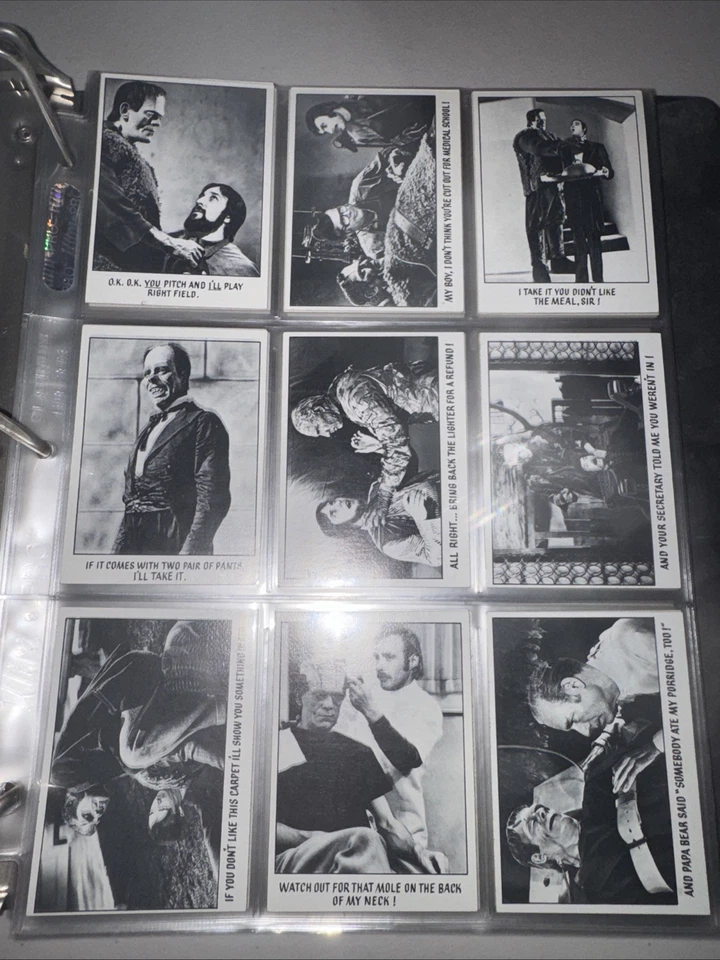 1973 TOPPS YOU'LL DIE SMACHING II COMPLETE SET (128 Cards) + TEST SET (18 Cards) - Bild 2 von 4