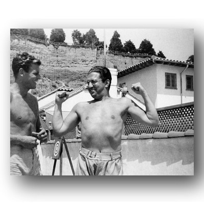 Joel McCrea and David O. Selznick Photo 8x10 1932 Hollywood Portrait