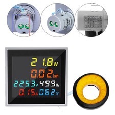 Active Power Measurement Digital Display Meter for Electrical Circuits