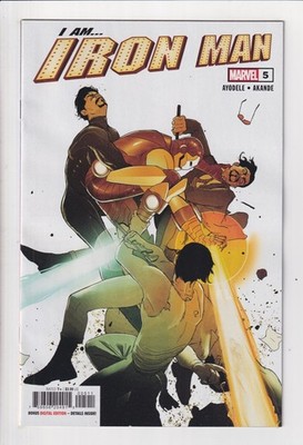 I AM IRON MAN #5 NM 7/26/23 Murewa Ayodele Marvel comics sold SEPARATELY