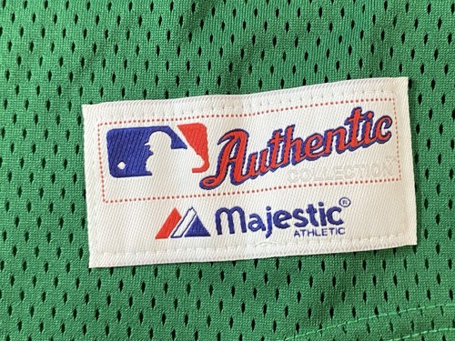 MLB Baseball Boston Red Sox Jason Varitek 33 Jersey Green L Large 2F89 - Picture 5 of 9