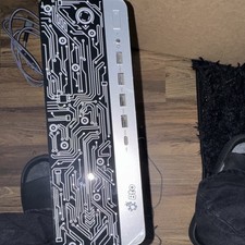 Bto RGB Desktop Computer Tower Black Silver Circuit Design 1TB 🔥🔥