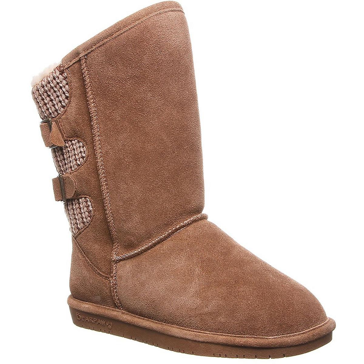 Женские зимние ботинки Bearpaw Boshie Brown шириной 6 см (C, D, W) BHFO 6594