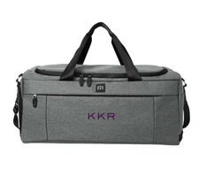 RARE NWT 100% Authentic KKR Private Equity Finance Banker Duffle Bag Gray