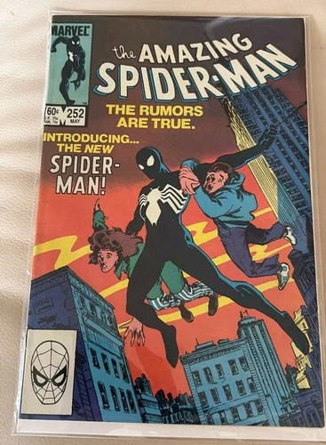 Marvel The Amazing Spider-Man #252 first black suit appearance VG/VG+ hot comic!