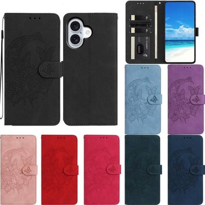 Butterfly Moon Wallet Phone Case for Huawei Honor 400 90 70 50 20 X9C X8A X7 X8C