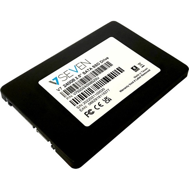 Твердотельный накопитель V7 V7SSD240GBS25U емкостью 240 ГБ - 2,5 встроенных - SATA [SATA/600] -