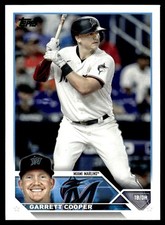 Garrett Cooper 2023 Topps #321 Miami Marlins 31251 Baseball Card