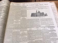 Original Clarendon Hotel Company Manly Sydney Prospectus Advert Ad 1904