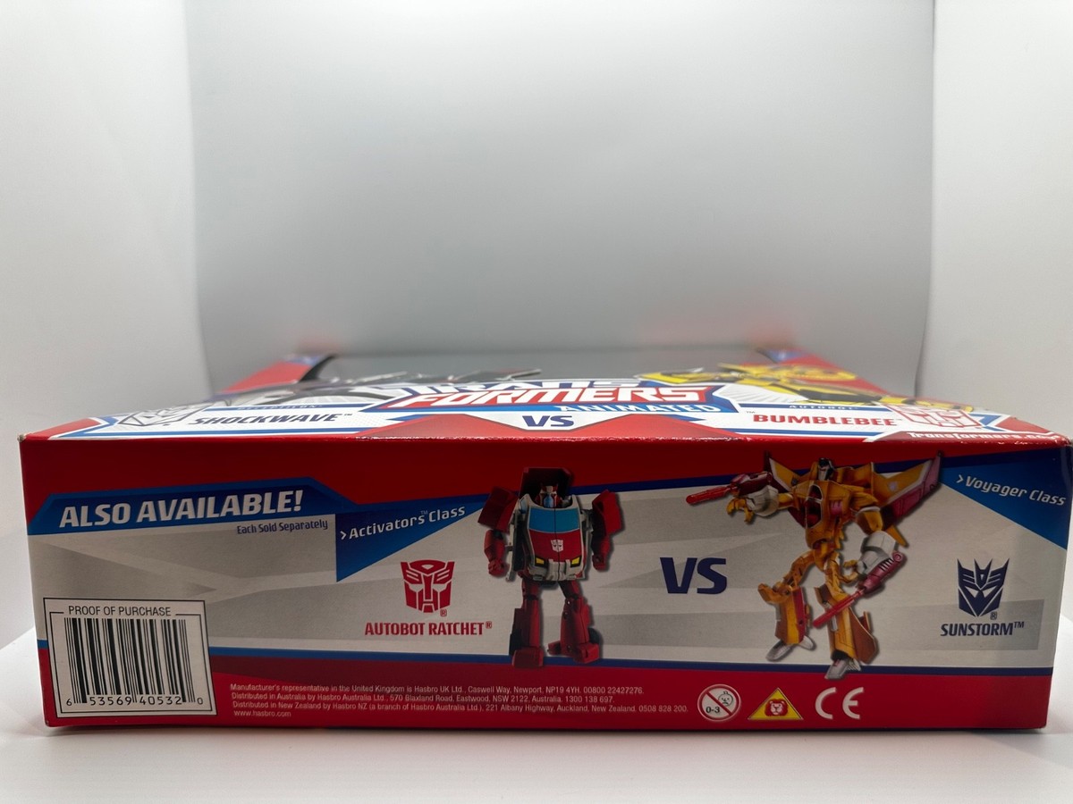 ミニカー transformers animated hasbro set Hasbro Transformers Animated Action Figure 2-Pack: Exclusive