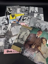 Duży pakiet Vintage Szycie Wzorów dziewiarskich Vogue Patons, Emu, Quickerknit, Be