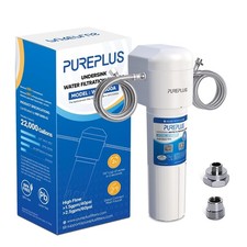 Sistema de Filtro de Agua Para Grifo Cocina Casa Acero Inoxidable 22 000G Filtra