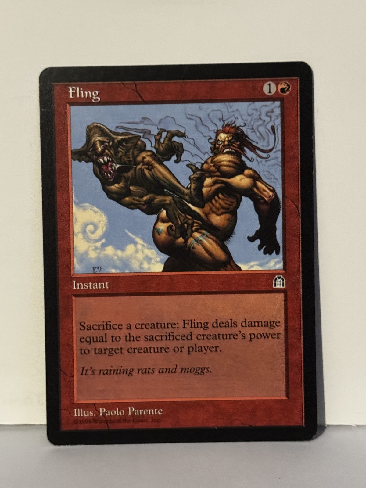 Fling C Stronghold NM MTG Magic Fast Ship