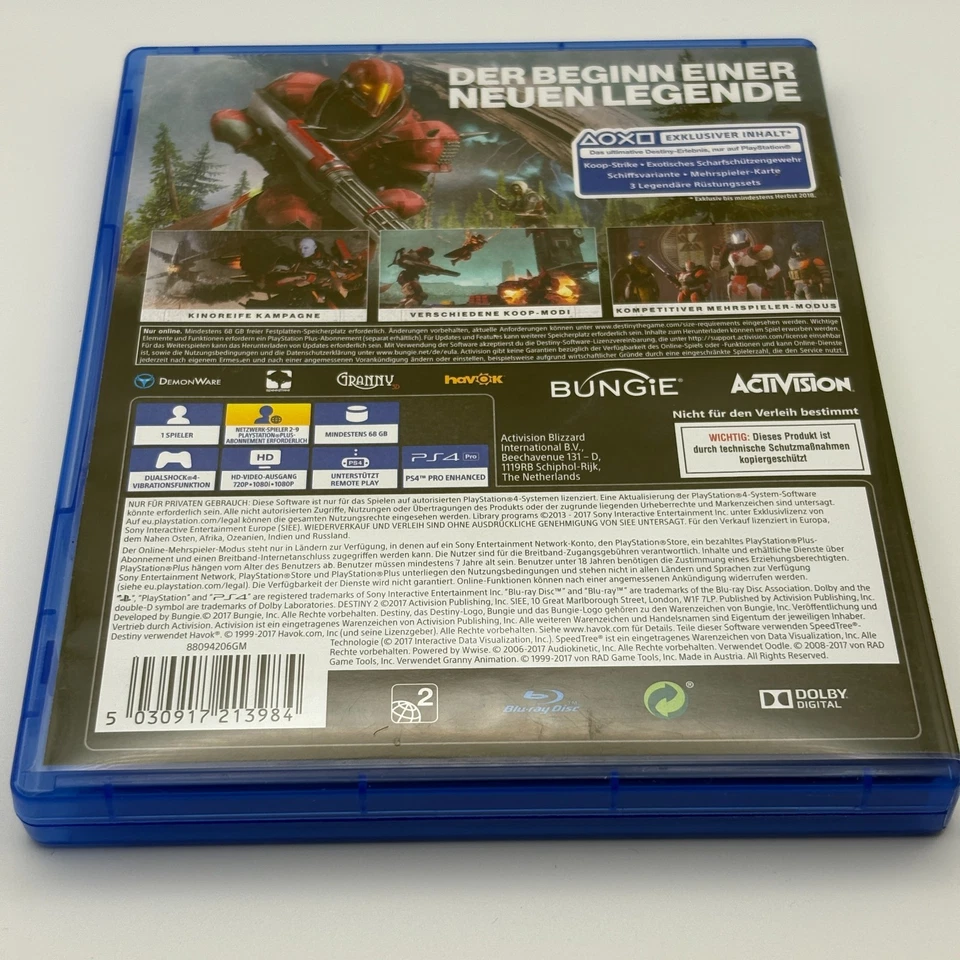 Destiny 2 (Sony PlayStation 4) - Bild 2 von 2