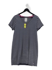 Joules A-Line Midi Dress UK18 in Blue