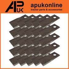 25x Blades LH ACW for Kuhn FC202 FC243 FC250 FC280 FC283 FC300 FC302 Mower