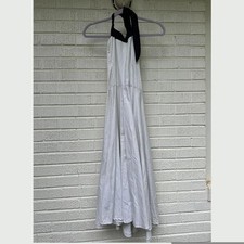 Handmade Retro Polka Dot Halter Swing Dress