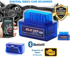 Elm327 Bluetooth Obd2 Car Detection Scanner Code Reader Tool For Ios Android