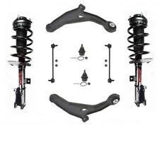 Ft Coil Spring Struts Control Arms Ball J for Chrysler 200 Convertible 2011 2014