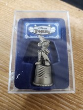 Vintage MICKEY MOUSE Disney Treasures Sorcerer's Apprentice Pewter Thimble 