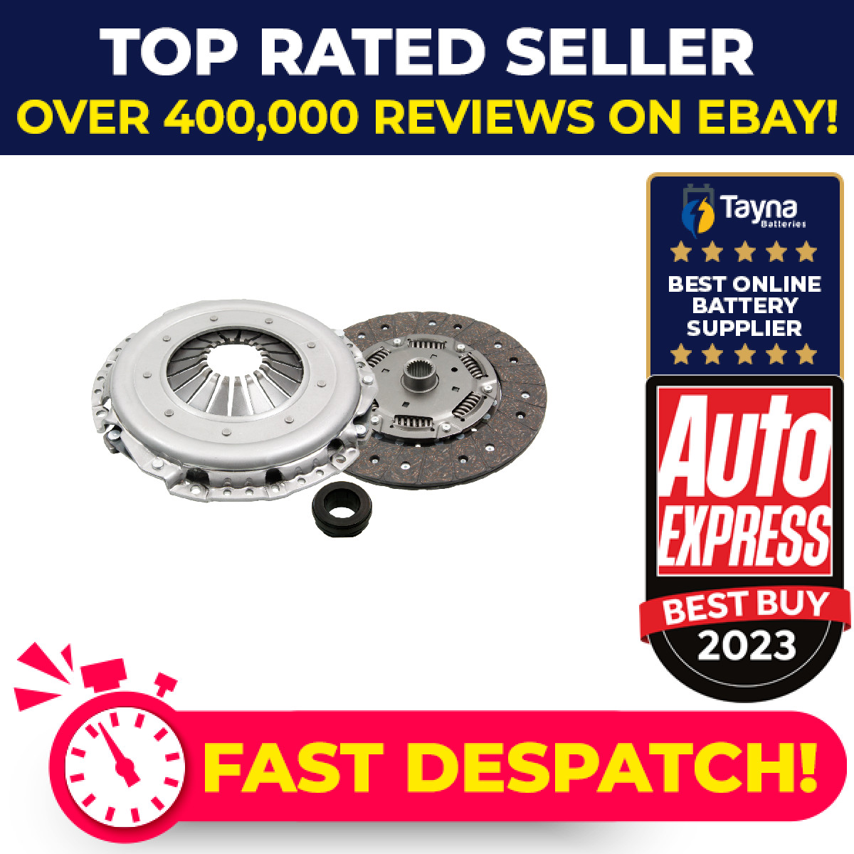 Clutch Kit 3pc (Cover+Plate+Releaser) fits AUDI A4 B7 2.7D 06 to 08 BPP Quality