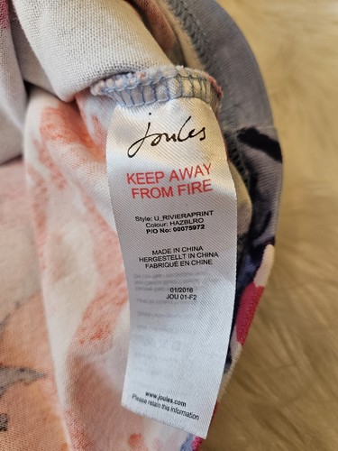 Joules Clothing Great Britain Floral Dress Size US 4 Cotton. AP25 - Picture 7 of 14