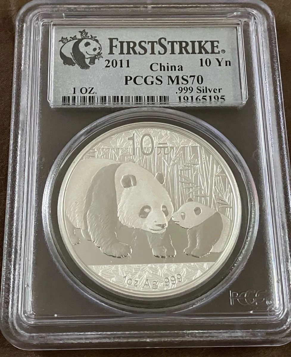Chinese Panda PCGS 2011 Silver Bullion Coins for sale | eBay