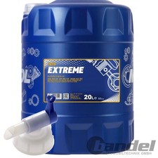 20 LITER SAE 5W-40 MANNOL EXTREME MOTORÖL + HAHN für VW AUDI MERCEDES RENAULT