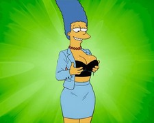 Marge Simpson Waifu Sticker 5&rdquo;. NSFW Sticker