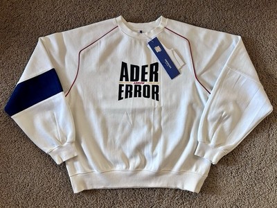 Size A2 fits L - Ader Error Form Logo Sweatshirt Boxy Cropped SS19 New $390