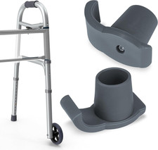 Walker Ski Glides Accessories Heavy Duty 2 PCS, Caps or Pads for Walkers and Ro