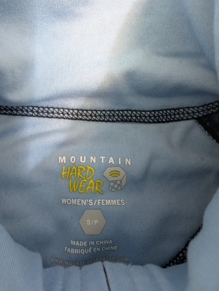 Chaqueta Mountain Hardwear Sarafin para mujer pequeña azul cremallera completa mezcla de lana y nailon Foto 2 de 4