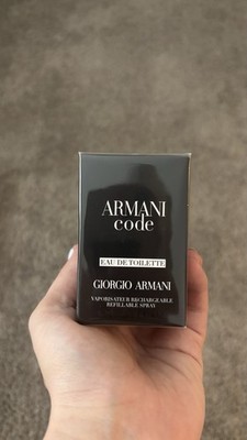 Georgio Armani Code Cologne For Men 1.0 Fl Oz Brand New Sealed 