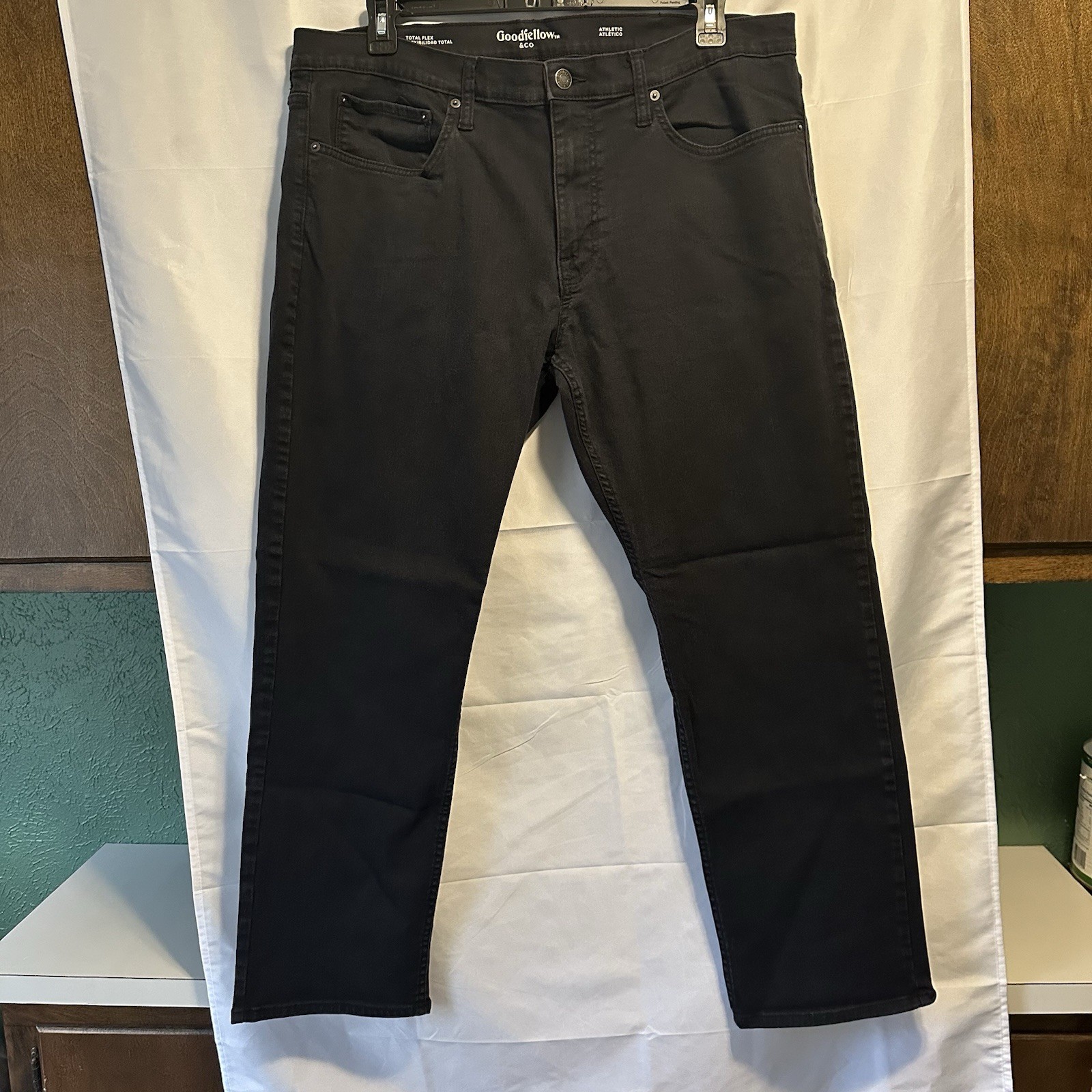 40x32 Denim Total Flex Stretch Athletic Fit Goodfellow Taper
