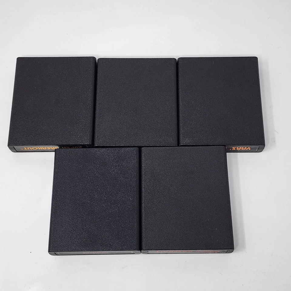 Lot of 5 Atari 2600 Games (Pac-Man, Breakout, Yars Revenge..etc) Authentic - Image 2 of 3