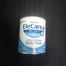 13 Cans EleCare Jr Unflavored Junior Formula 14.1 oz Exp may 2026 FAST FREE SHIP