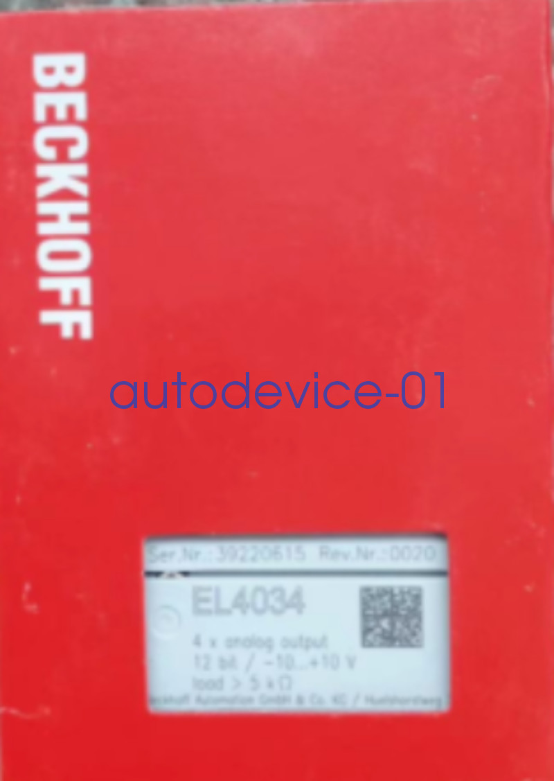 1pcs Beckhoff EL4034 Module DHL/FedEx