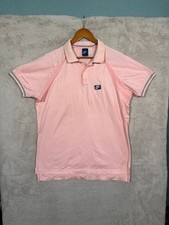 Nike John McEnroe Pink Polo Shirt Tennis Checker Challenge Court Large