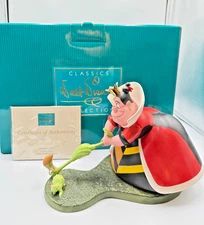 WDCC Alice in Wonderland Queen of Hearts “Let The Game Begin” MIB Box & COA