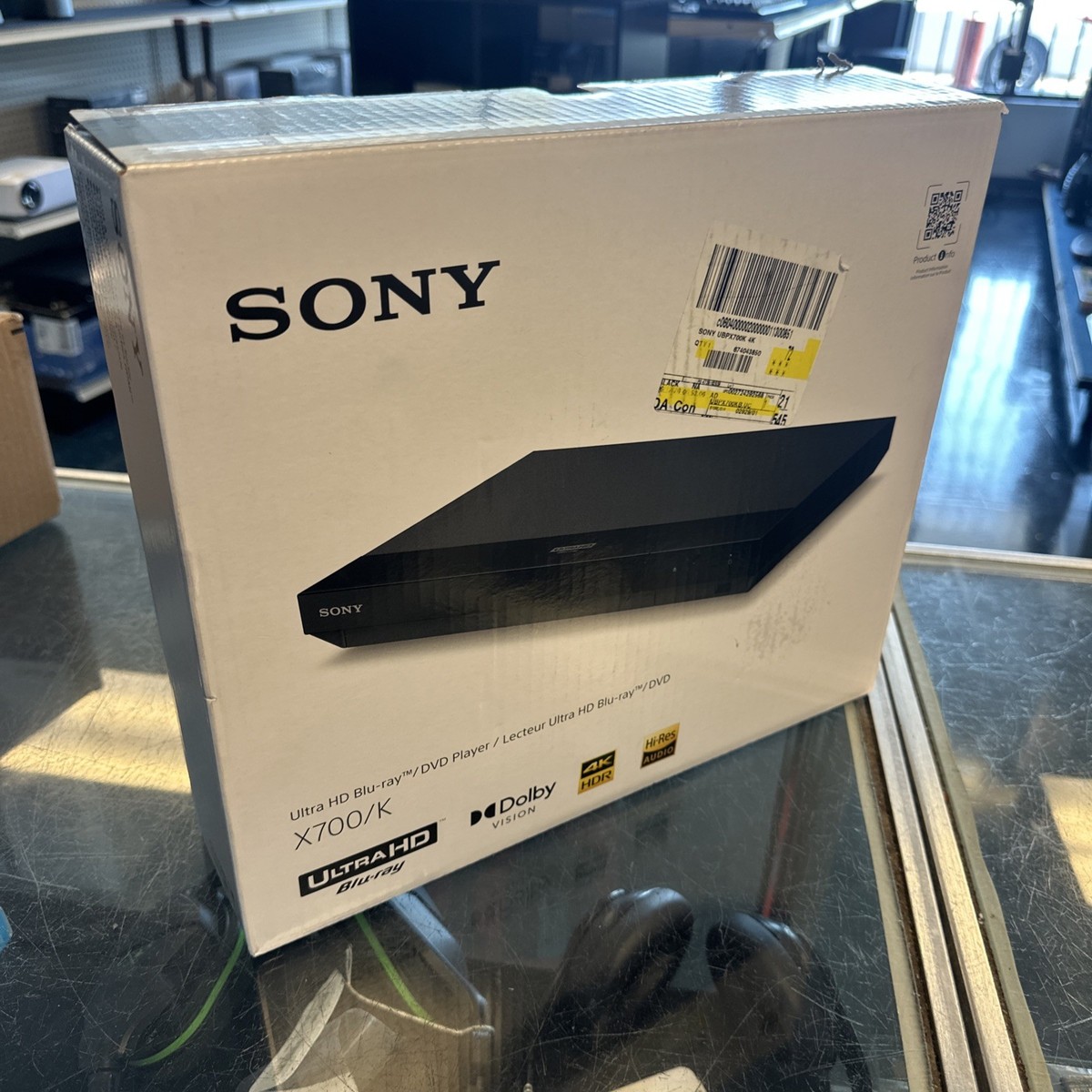 Sony UBP-X700 4K Ultra HD Blu-ray Player - Black for sale online