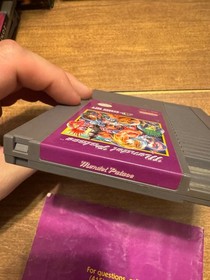 Mendel Palace (Nintendo NES) authentic video game cart + manual NO BOX near CIB