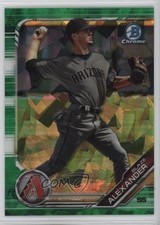 2019 Bowman Chrome Draft Sapphire Edition Green 3/50 Blaze Alexander 0q4v