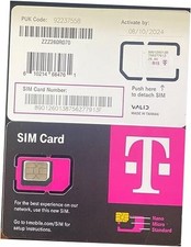 T-Mobile SIM Card R5 5G 4G LTE TMobile Triple Cut Nano Micro 3 in Ultimate 1
