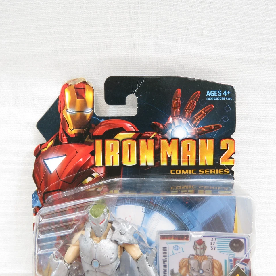 2010 Hasbro Homem de Ferro 2 Figuras de Ação Ivan "Whiplash" Vanko & War Machine - Imagem 4 de 4