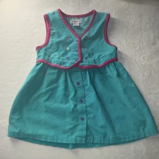 Vintage Gymboree 1995 Corduroy School Days Dress